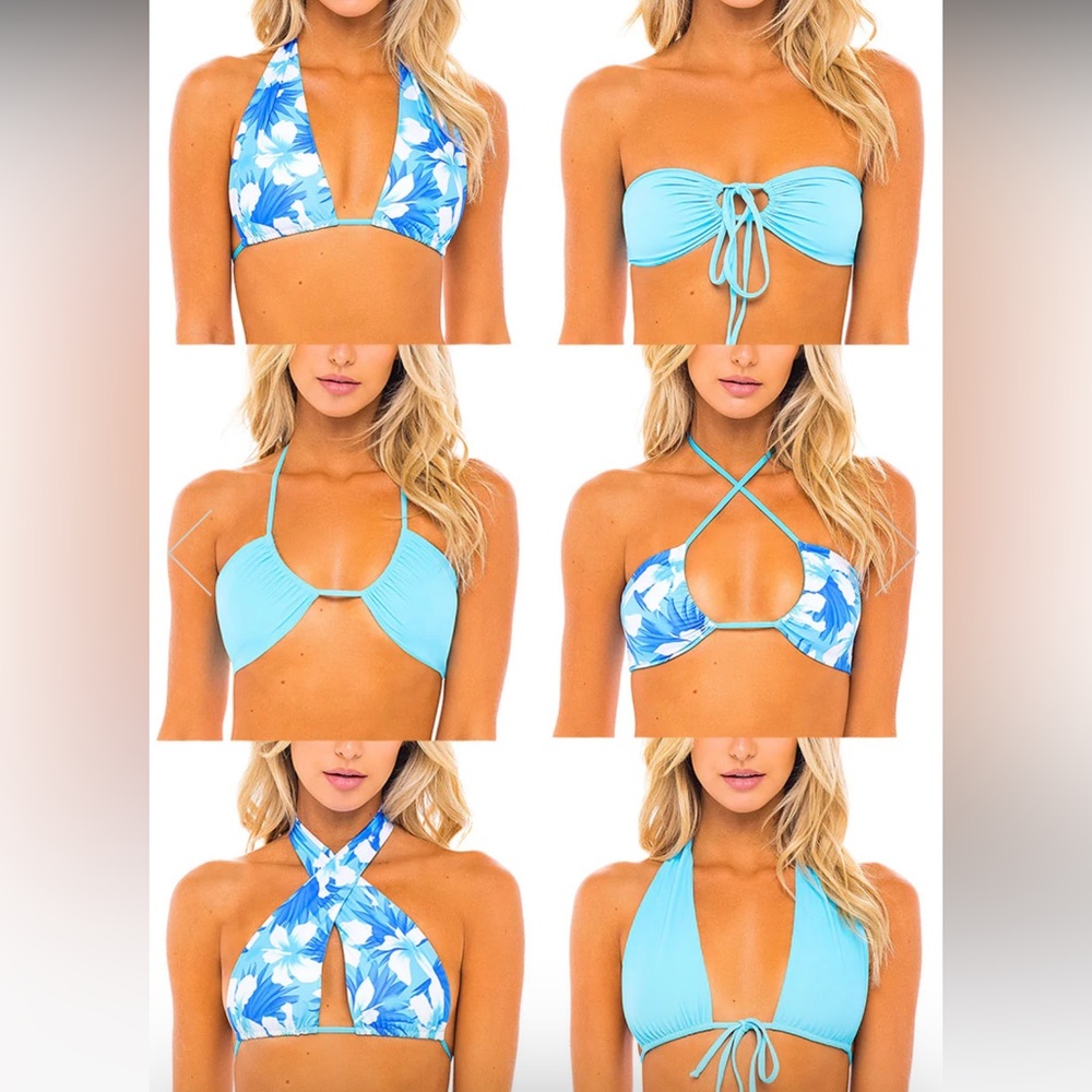 Vaya island reversible bikini top